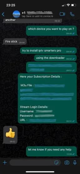 IPTV customer review from USA — 5 stars